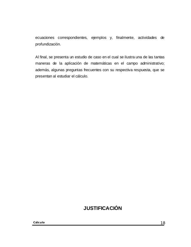 Características del curso